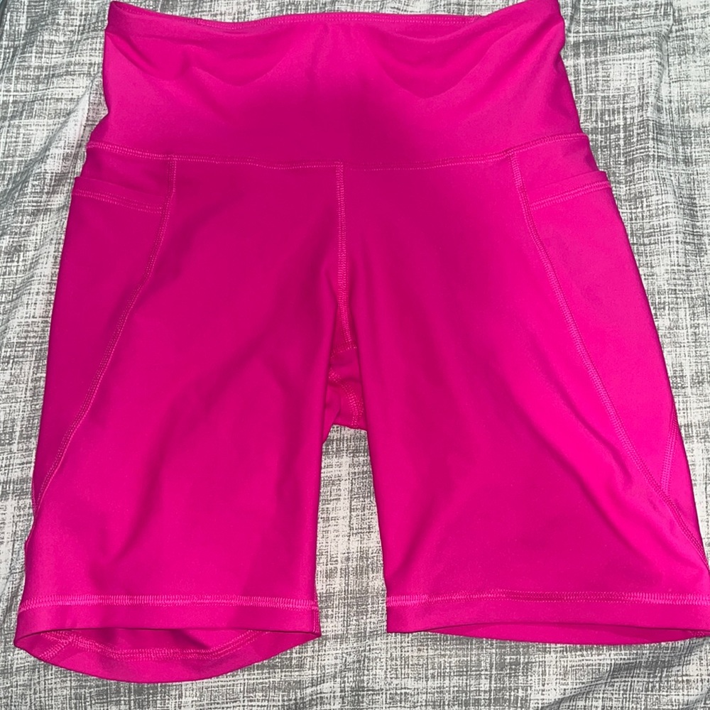 Old Navy Hot Pink Biker Shorts